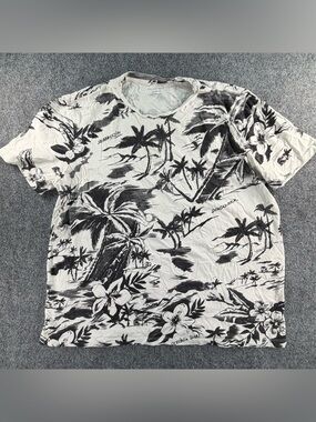 AllSaints Men's Seabreeze Crewneck T-Shirt Large 100% Cotton